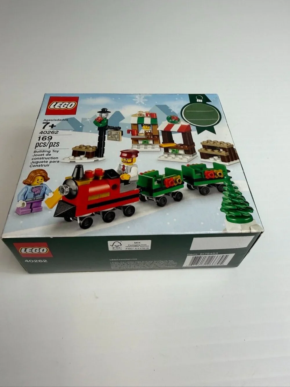 Lego Christmas Train Ride 40262 Figure Toy 169 Piece Collect Play Party Core Ni - Picture 2 of 7